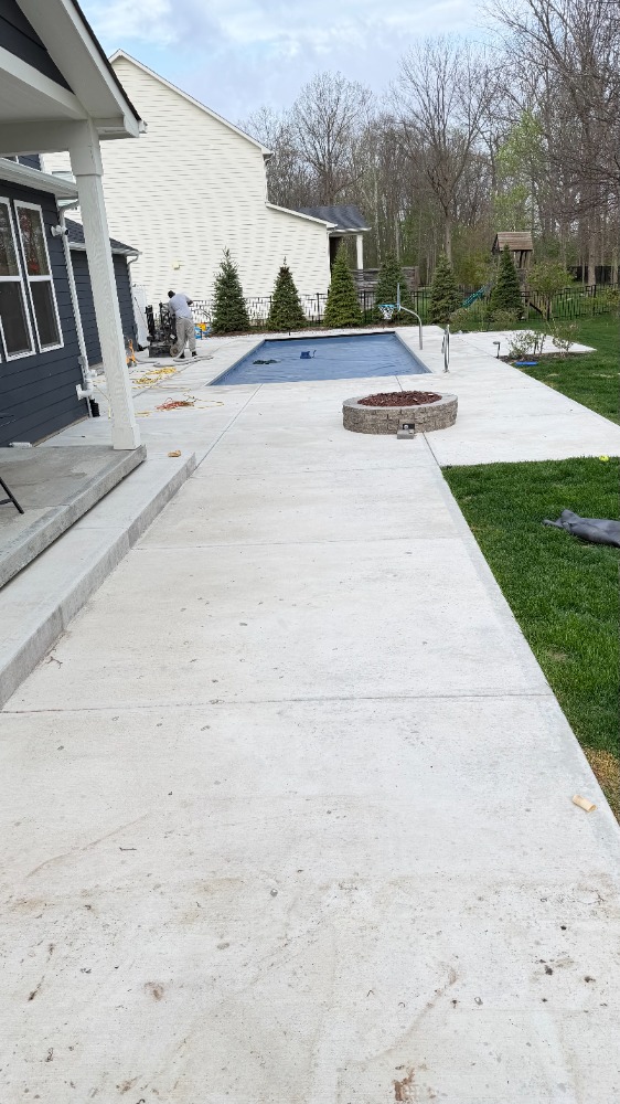 Concrete coating project 1